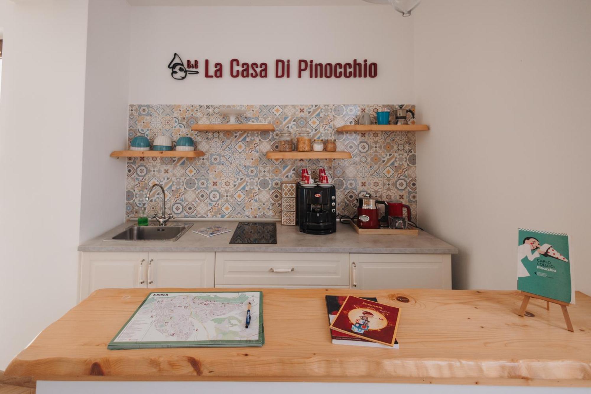 La Casa Di Pinocchio Hotel Enna Exterior photo